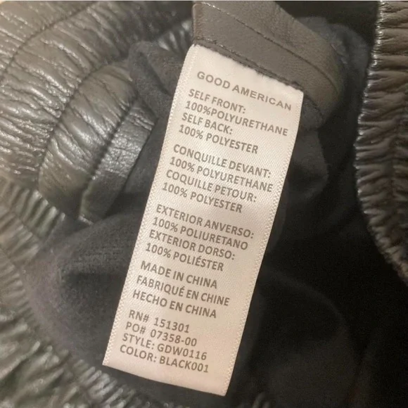 Good American Better Than Leather Faux Leather Mini Skirt, Summer Women’s Size 4 - Picture 3 of 7